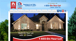 Desktop Screenshot of buildonyourlot.com